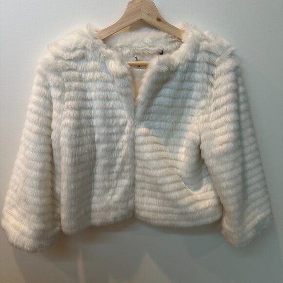 Marciano Faux Fur Jacket Never Warn Tags On - Picture 4 of 4